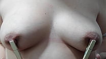 submissive slut her nipples with clamps min - PornoSexizlexxxx.me