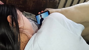masturbating my girlfriend s pussy while she watches a movie lesbian illusion girls min - PornoSexizlexxx.me