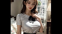  d animated hentai asian model wearing a maid outfit with pussy masturbation asmr sound min Konulu Porno