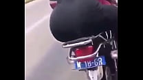 Amazing big ass Tonia caught on a motorcycle Konulu Porno