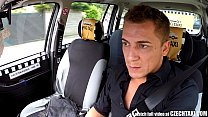 Czech Blonde Rides Taxi Driver in the Backseat Konulu Porno
