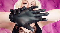 ASMR video of Arya Grander: nitrile gloves (SFW... Konulu Porno