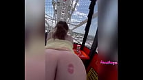 Slut get fucks in public on the Ferris wheel Konulu Porno
