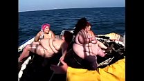 Four dirty BBW lifeguards fuck each other on th... Konulu Porno