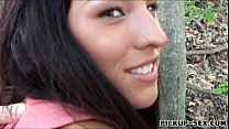 Smiling Czech girl Maria Fiori flashes tits and... Konulu Porno