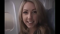 Sarah Peachez - airplane blowjob Konulu Porno