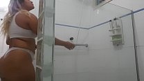 my wife taking bath getting ready to fuck with gifted blacks min Konulu Porno