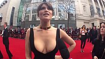 Gemma Arterton in a VERY slutty dress Konulu Porno