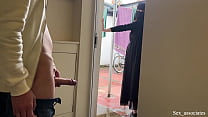 publick dick flashing i pull out my dick in front of a young pregnant muslim neighbor in niqab min Konulu Porno