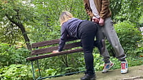 Cum on big ass MILF in jeans in the park Konulu Porno