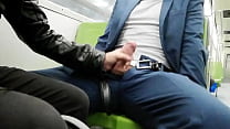 Cruising in the Metro with an embarrassed boy Konulu Porno