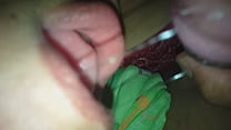 My step grandmother, little voice helps me in d... Konulu Porno