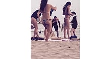 beach girls bikini on the beach is sexy and amazing sec Konulu Porno