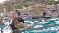 real outdoor public sex showing pussy and underwater creampie min Konulu Porno