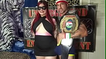 lucha babe vs porn star champion king of intergender sports sec Konulu Porno