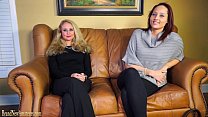 Casting couch amateurs go lesbian in dual inter... Konulu Porno