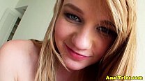 First time anal for blonde innocent teen Konulu Porno