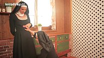 two sexy catholic nuns praying togather in the lesbian touch min Konulu Porno
