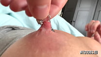 hard playing with pierced nipples with milf big tits min Konulu Porno