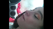 hot chick deep throats large dick and swallows in car min Konulu Porno