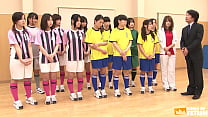 japanese female team listen and take a lesson from their coach min Konulu Porno