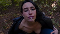 public agent pickup in outdoor park with real sex and cum in mouth kiss cat min Konulu Porno
