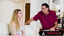mature man learns the babysitter how to fuck his huge dick like a slut min Konulu Porno