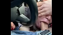 blowjob in the car before the police catch us Konulu Porno