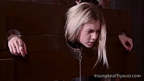 Young Anal Tryouts - Sweet blonde goes down int... Konulu Porno