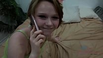 innocent 18 year old girl fucked while on phone... Konulu Porno