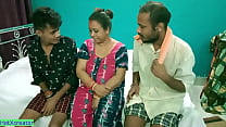Hot Milf Aunty shared! Hindi latest threesome sex Konulu Porno
