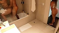 spying on my bestie and her boyfriend in the shower min Konulu Porno