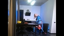 latex rubber solo and facesitting lesbians video home vid arya grander min Konulu Porno
