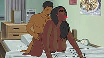 Fucking the Sexy BBW Ebony Nigerian Usher i Met... Konulu Porno