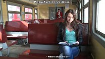 girl picked in a train and penetrated in mouth and pussy min Konulu Porno