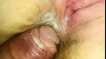 bareback anal using cum for lube sec Konulu Porno