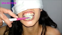 sharon from tel aviv brushes her teeth with cum min Konulu Porno