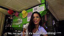 Spanish amateur bangs pov in public bar Konulu Porno