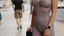 Is this transparent jumpsuit right for my casua... Konulu Porno