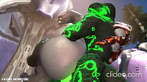 Sangheili gets her big thick ass pounded Konulu Porno