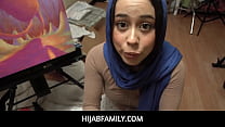 hijabfamily sexy brunette hot hijab stepsister dania vegax min Konulu Porno
