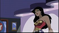Superhero Hentai - Wonder Woman vs Captain America Konulu Porno