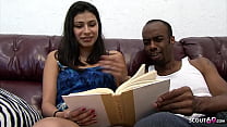 half indian girl miya stone seduce to first interracial bbc sex by teacher min Konulu Porno