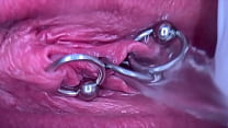 extreme close up pee and my pierced pussy and clit compilation videos min Konulu Porno