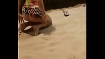 naughty young woman takes off her panties and hits a siririca on the beach sec Konulu Porno