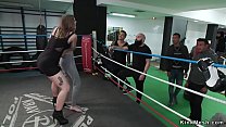 Petite slut gangbanged in local boxing gym Konulu Porno