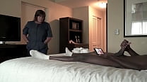 niche parade jacking my bbc in motel room and the housekeeper walked in min Konulu Porno