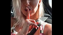 OMG! Secretly fingered to orgasm in the taxi. Konulu Porno