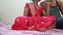 indian desi newly married hot bhabhi was fucking on dogy style position with devar in clear hindi audio min Konulu Porno