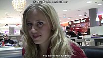 Two blonde sucking dick in a McDonald's toilet Konulu Porno